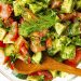 cucumber tomato avocado salad