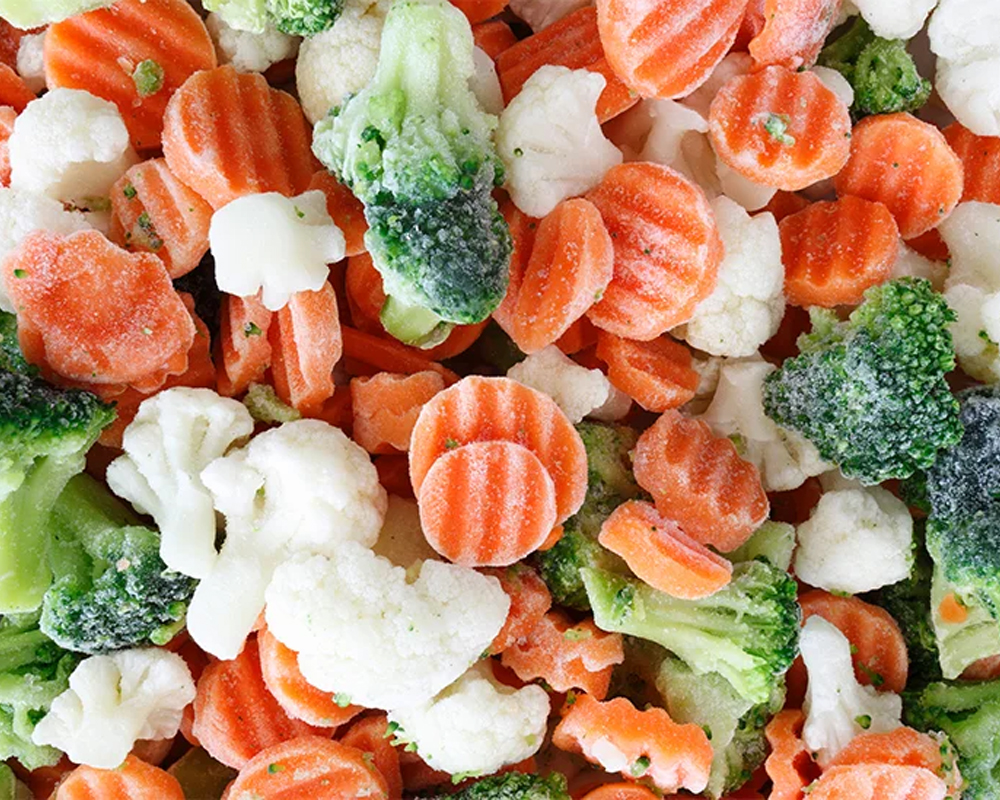 Vegetables fresh vs frozen